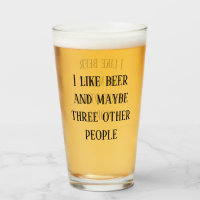 Me gusta la cerveza y quizás otras tres personas P