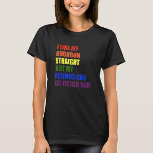 Me gusta mi camiseta franca de Borbón para homosex