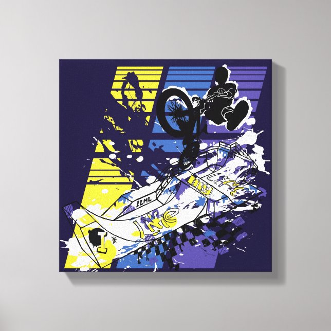 "Me gusta mi vida" lienzo BMX (Anverso)