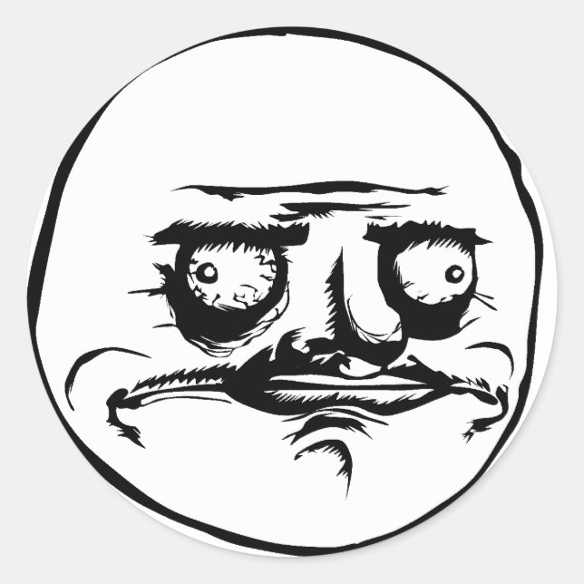 Me gusta pegatina (Anverso)