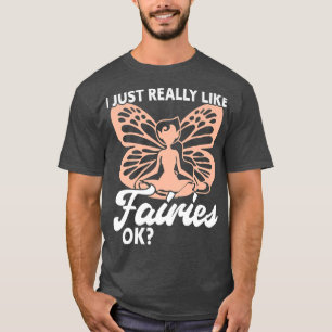 Me Gusta Realmente La Camiseta De Hada Graciosa.