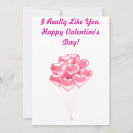 Me Gusta Tu Tarjeta De San Valentín