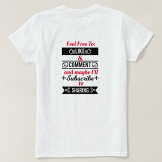 Me gusta y comparte camiseta