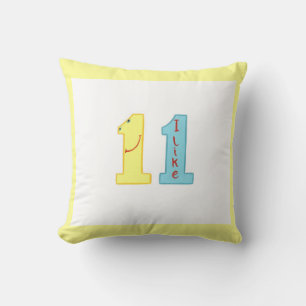 Me gustan las almohadas numero de cumpleaños 11