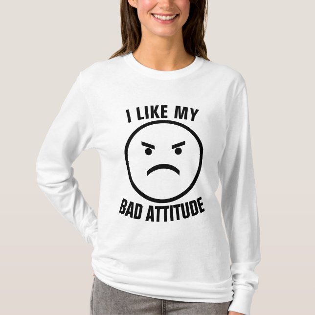 ME GUSTAN MALOS Camisetas DE ACTITUD. (Anverso)