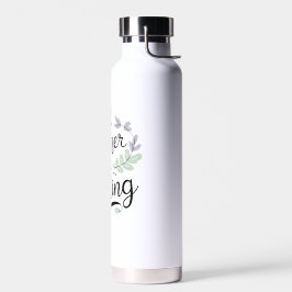 Me gustaría estar leyendo – Botella de agua con ci