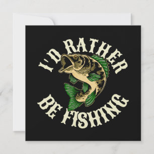 Me gustaría más estar pescando divertido