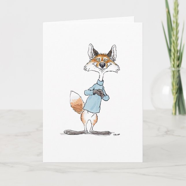 ¡Me gustas! Tarjeta Fox (Anverso)