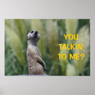 ¿ME HABLAS? - poster / impresión