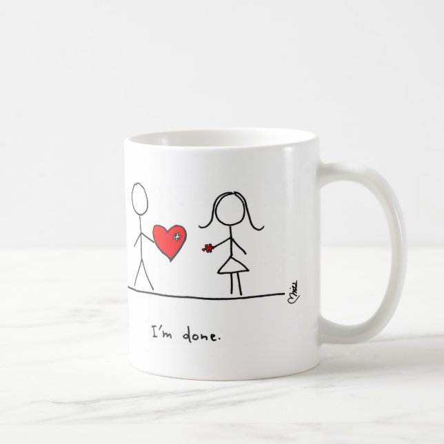 "Me hacen." Taza de memoria y todos (Derecha)