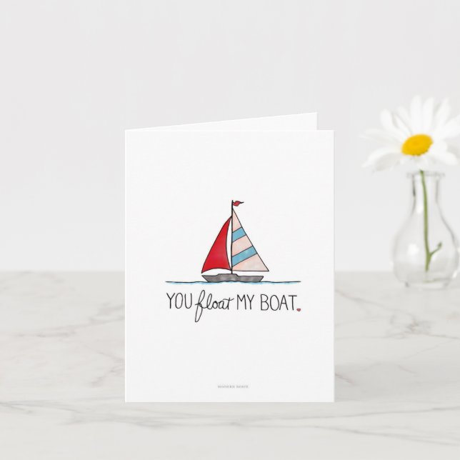 Me Haces Feliz - Tarjeta de Felicitación (Planta pequeña)