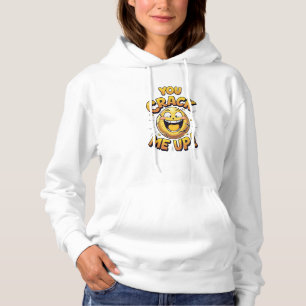 ¡Me Haces Reír! Sudadera con Capucha de Huevo Dive