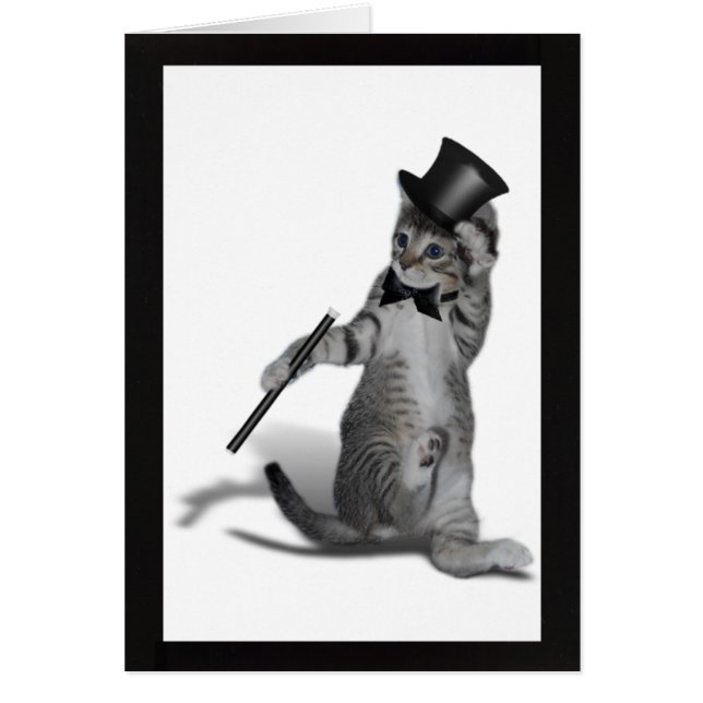 ¡Me haces sentir como bailando! Tap Dancing Cat (Frente)