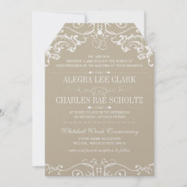 Me Hago Invitaciones A La Tipografía Vintage Moder