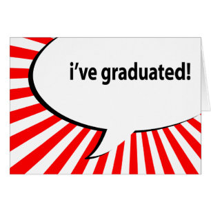 ¡me he graduado! Bocadillo