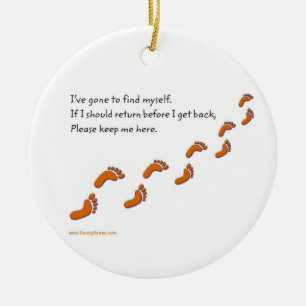 Me he ido a encontrar ornamentos de huellas