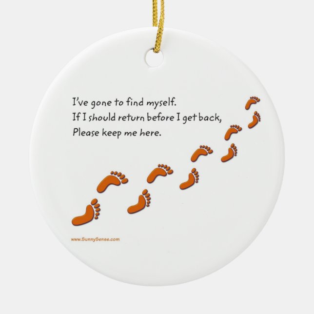 Me he ido a encontrar ornamentos de huellas (Frente)