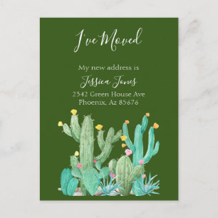 Me he mudado de nuevo Cactus de la Invitación de d