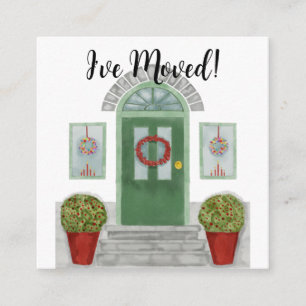 ¡Me he mudado! Tarjeta de cierre de casa para navi