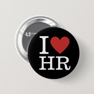 Me ❤️ HR - HR Dept - botón Pin