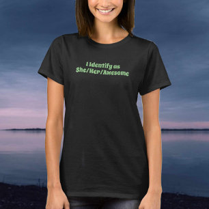 Me Identifico Como... Camiseta