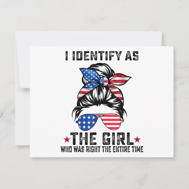 Me Identifico Como El Chica Que Tenía Razón Todo E (Anverso)