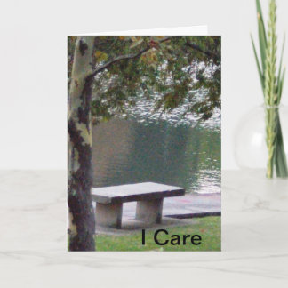 Me importa un poema de 5" x 7" tarjeta de felicita