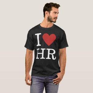 Me ❤️ la camiseta de los hombres de RR. HH. - para