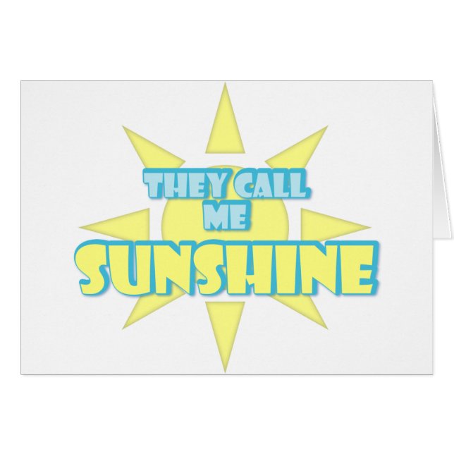 Me Llaman Sunshine (Anverso (Horizontal))