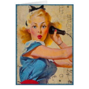 ¿Me Llamaste, Azúcar? Arte digital vintage