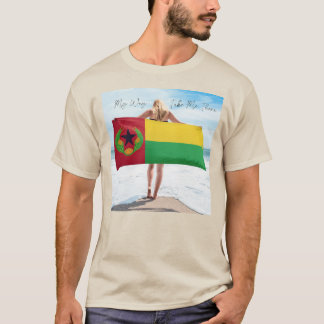Me Llevo Ahí, Cabo Verde Vieja Camiseta De Bandera