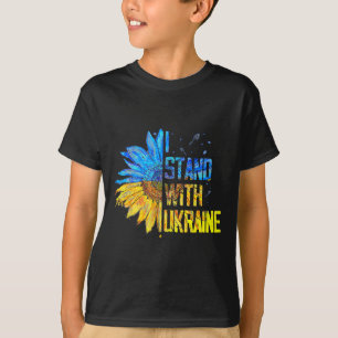 Me mantengo con Ucrania 2025 Camisetas Bandera Ucr