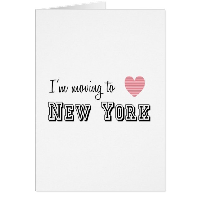 Me mudo a Nueva York (Frente)