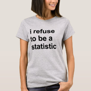 Me niego a ser una camiseta estadística