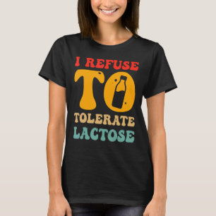 Me niego a tolerar la Sarcástica de la Camisa Lact