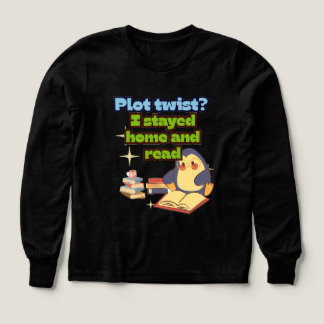 Me Quedé en Casa y Leí Penguin Pullover Acogedor L