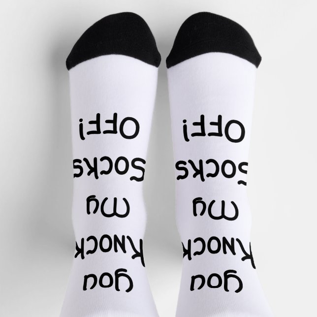 Me quitas el calcetines - calcetines (Arriba)