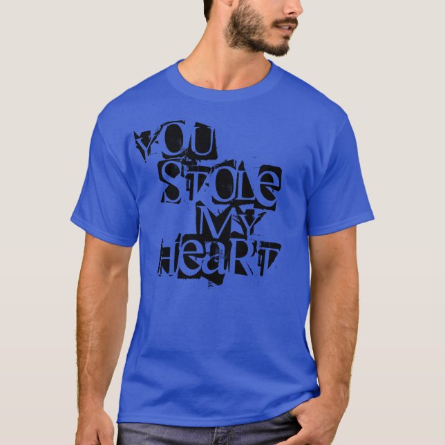 Me robaste la camiseta de mi corazón (Anverso)