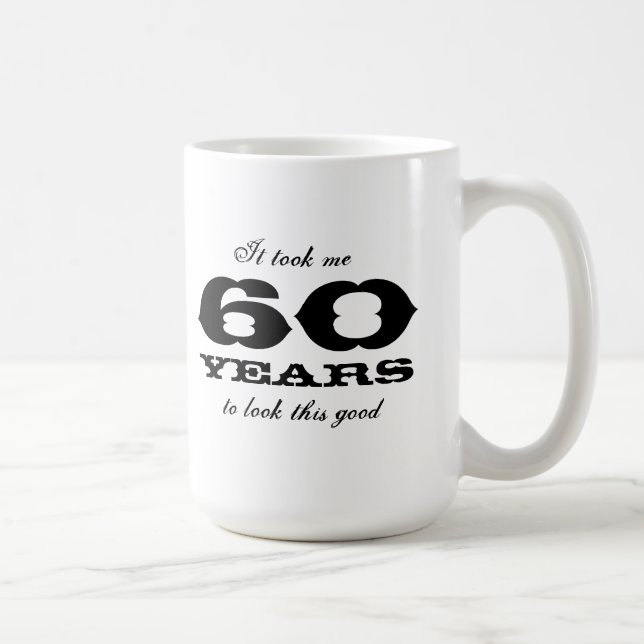 Me tardó 60 años para mirar esta buena taza grande (Derecha)