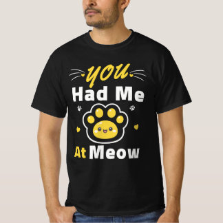 Me Tenías En Miau – Camiseta De Garra De Gato Kawa