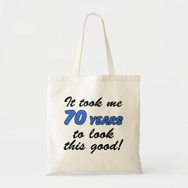 Me Tomó 70 Años Ver Esta Buena Bolsa De Tote (Frente)