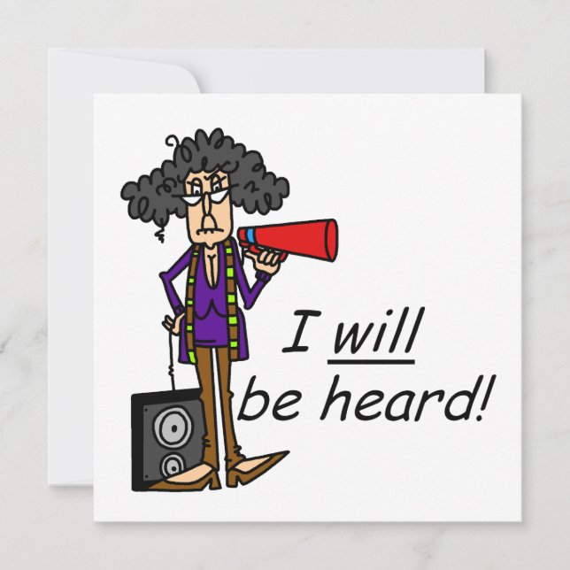 Me van a oír. (Anverso)