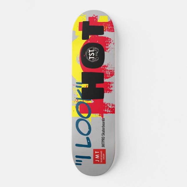 ME VEO PATINAJE CALIENTE / JMT SKATEBOARDS (Anverso)