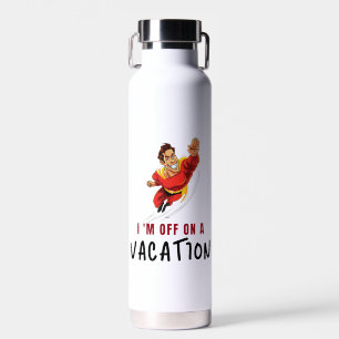 Me voy de vacaciones - Botella de agua