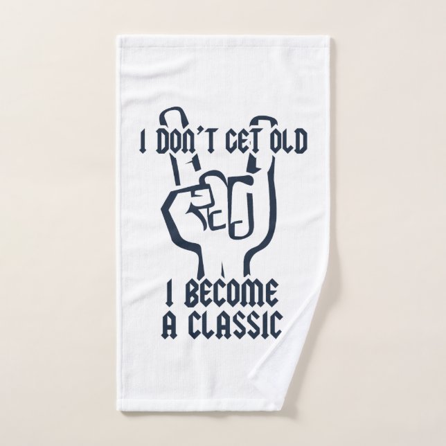 Me vuelvo un clásico (Toalla de mano)