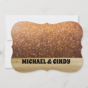 MEADOW DANDELION INVITACIONES DE BODA PERSONALIZAD