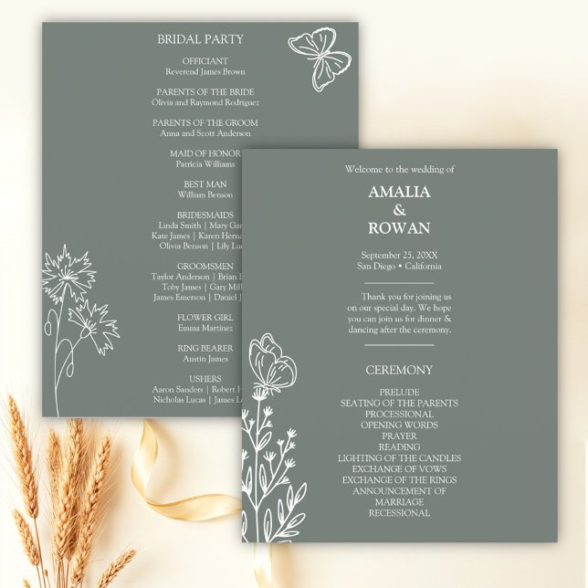 Meadow Flowers Programa Boda Sirocco (Subido por el creador)