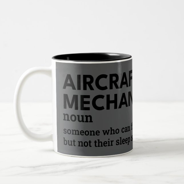 Mecánico de Aeronaves - Copa Coffee de definición  (Izquierda)