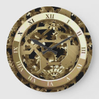 Mecanismo 6 relojes de pared