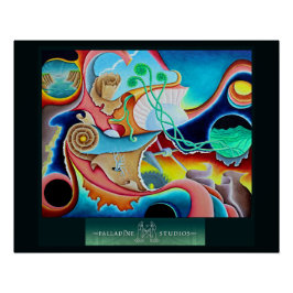 "Mecanismo de la naturaleza" Poster brillante